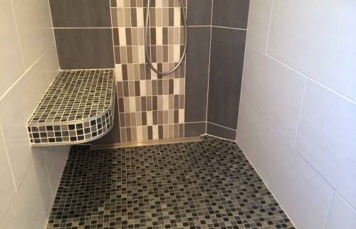 Installation d'une douche dans une maison dans le Calvados (14000)