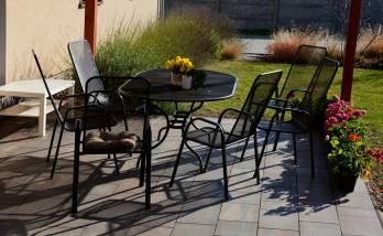 Terrasse en dalles grès cérame pleine masse à Osny (95520)