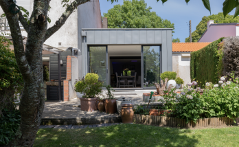 Extension de maison à Vertou ossature bois