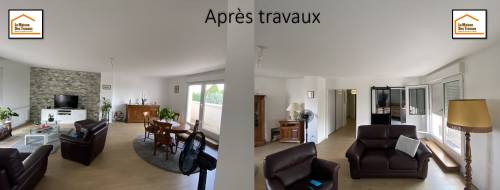 Séjour après travaux (Brunoy 91800)
