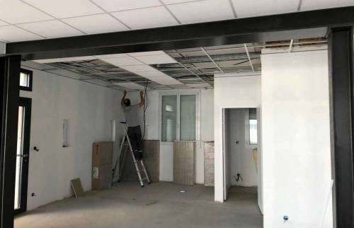 Pose d'un faux plafond - Lorient (56100)