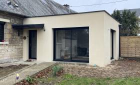 Nouvelle extension sur le jardin (Caen)