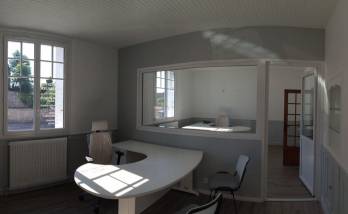 Rénovation complète de bureaux professionnels dans l’Aube après
