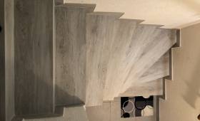 Escalier rénové, chantier terminé ! 