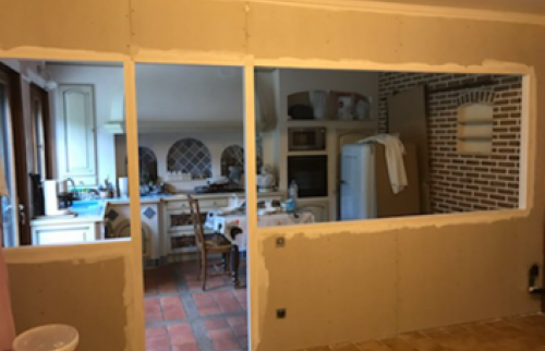 Création d’une verrière à Juvigny