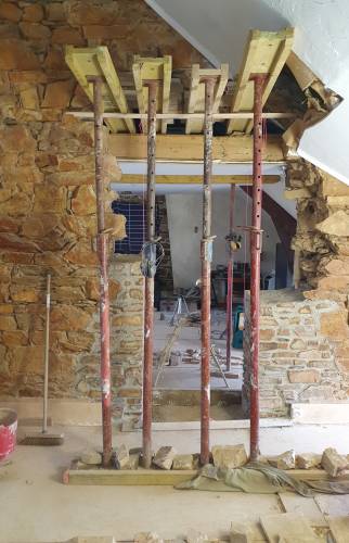 Ouverture mur porteur – rénovation maison