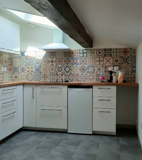 Avant après réno cuisine Cenon