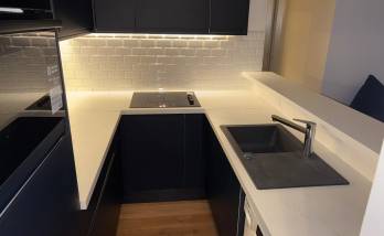 Aménagement sur-mesure d’une cuisine moderne à Paris 17e