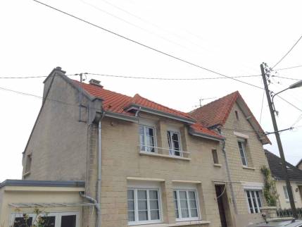 Rénovation de la toiture d'une maison dans le Calvados