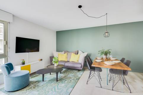 Rénovation complète d'un appartement situé dans le quartier de Lyon Tête D'Or