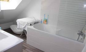 La salle de bain sous les combles