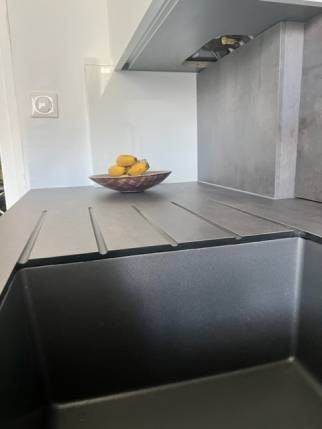 Plan de travail de cuisine rénovée - Nantes 44