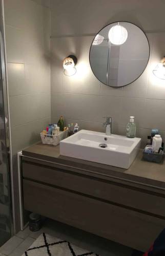 Rénovation de salle de bains en Loire-Atlantique - vasque