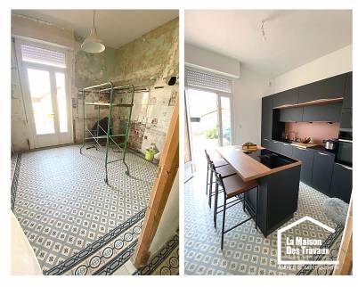 reprise de l'électricité cuisine