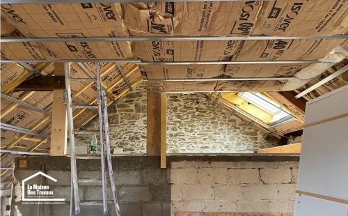 Isolation des combles La Maison Des Travaux Vannes Sarzeau Pénestin
