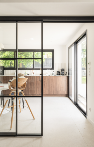 Installation d'une verrière sur-mesure