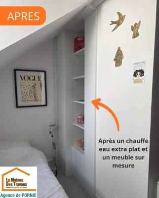 Rénovation d'appartement avec optimisation de l'espace - Pornic 44210