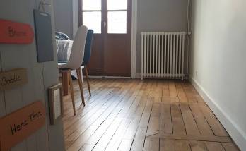 Restauration parquet chêne massif pour rénovation intérieure maison Pleyben (29190)