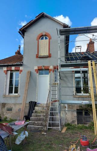 Film sous toiture façade arrière