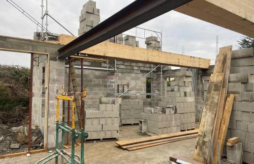 Reconstruction de maison à Touques