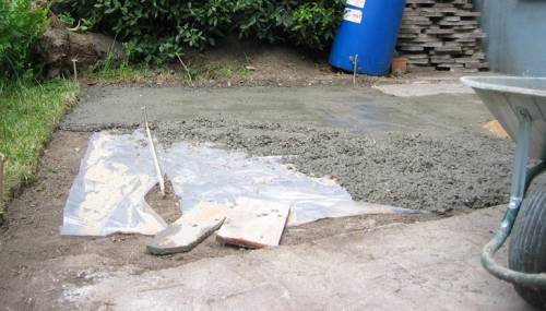 Travaux de maçonnerie cour Chenôve