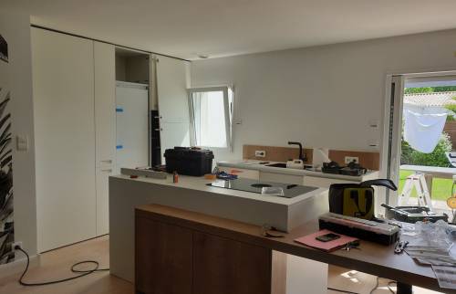 installation de l'électroménager