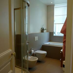 Restructuration d'un appartement de 140 m², Paris - Salle de bain