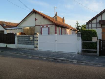 pose d'un portail neuf