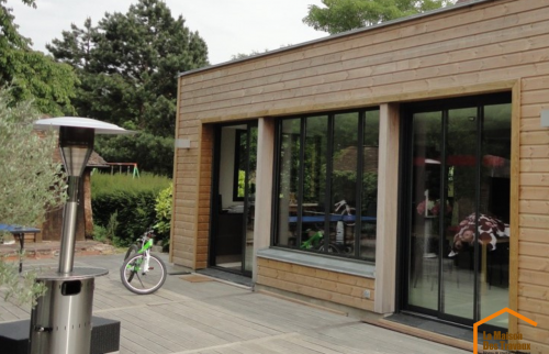 construction extension en bois