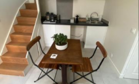 Cuisine avec mezzanine studio Eaubonne 95