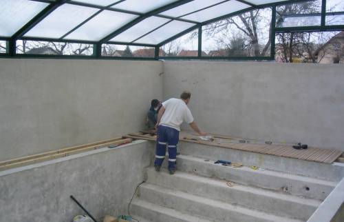 Construction de piscine à HERRRIN