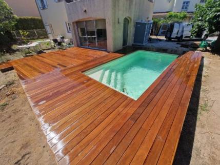 Construction terrasse bois Fréjus