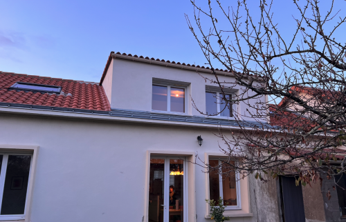 Création d'une lucarne à Rezé