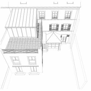 Extension toiture terrasse et véranda - Eric Maertens - La Maison Des Architectes