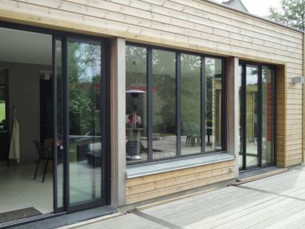 Extension bois à la Trinité sur mer - La Maison Des Travaux Vannes Auray Carnac