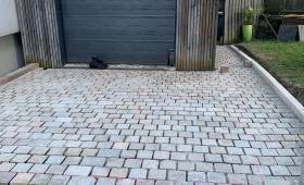 renovation allée garage claix