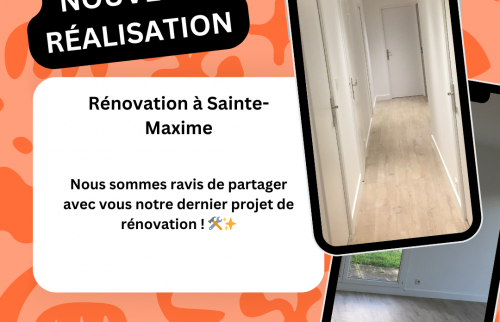 Rénovation Élégante près de Sainte-Maxime : Un Sol qui Change Tout