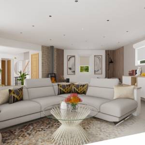 Rénovation salon / salle à manger - Laurence MATZ - La Maison Des Architectes