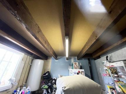 Garage avant transformation en séjour - Reau 77550