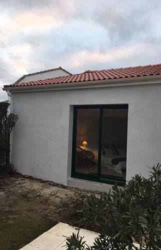 Extension baie vitrée