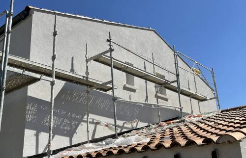 echafaudage rénovation