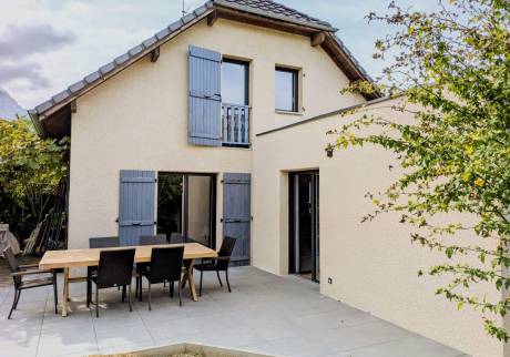l'extension, très bien intégrée dans la maison