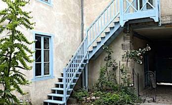 Remplacement d'un escalier extérieur ancien à Saint-Malo