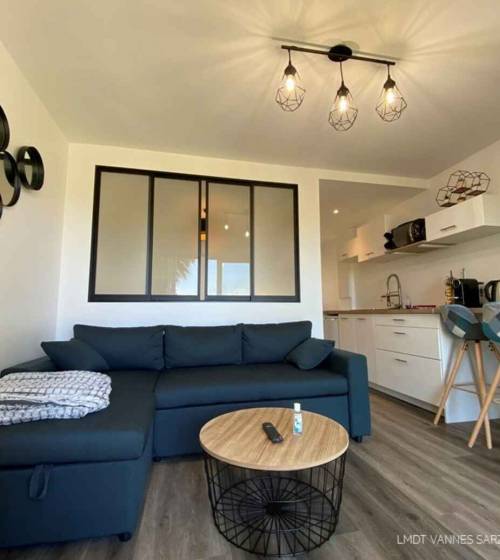 Décoration et aménagement appartement golf du Morbihan La Maison des Travaux Vannes Sarzeau Pénestin