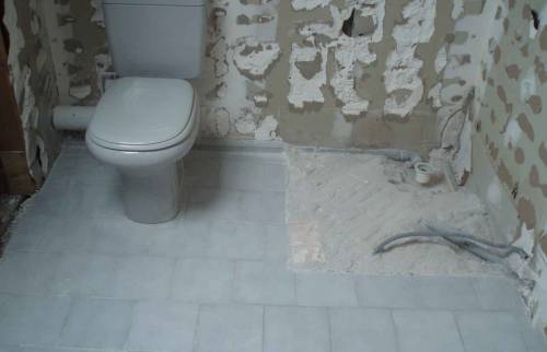 Préparation plomberie