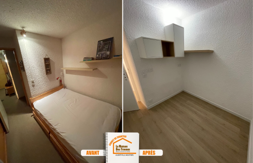 Rénovation intérieure Méribel, Appartement moderne en montagne, Travaux rénovation logement, Design intérieur Méribel