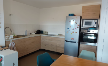 Cuisine d'angle en bois