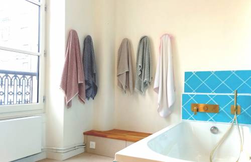 salle de bain inspiration Art Déco