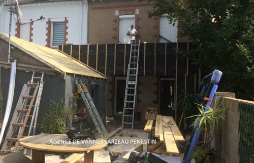 EXTENSION EN REMPLACEMENT DE VERANDA A VANNES 56000