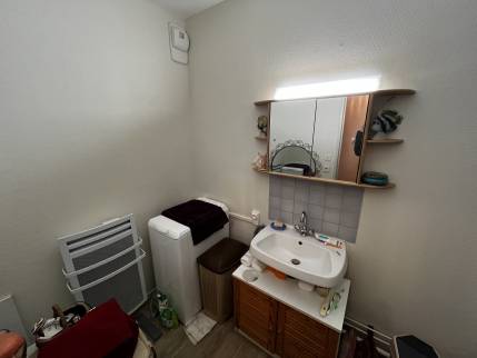 Salle de bain après